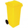 Kôš odpadkový 120L žltý CK400 S