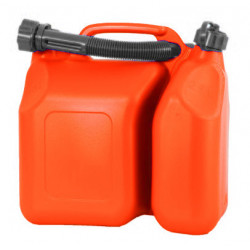 Kanister na PHM 2,5 l a 6 l plastový (KPHM-KOMBI UN) čierno-červený
