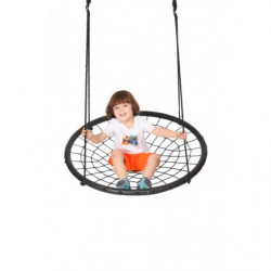 Hojdačka detská 100 cm čierna