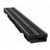 Žľab odvodňovací PP A15 1000x130x55 mm s polypropylénovou mrežou