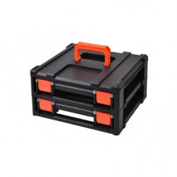 Organizér plastový 2-dielna sada 331x321x184 mm TACTIX (320180)