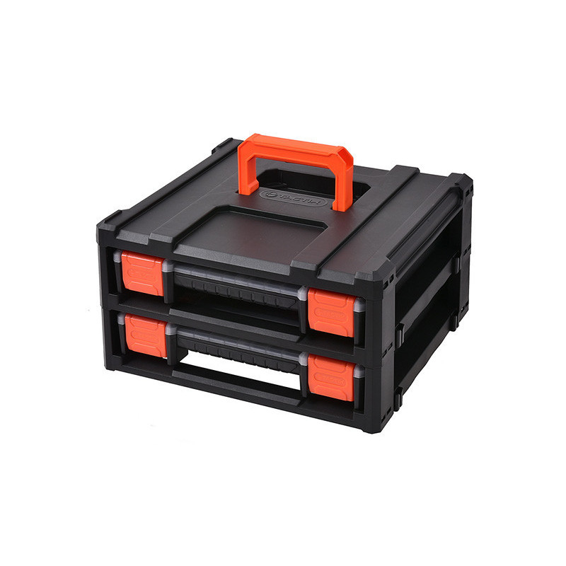 Organizér plastový 2-dielna sada 331x321x184 mm TACTIX (320180) Organizér plastový 2-dielna sada 331x321x184 mm TACTIX (320180)