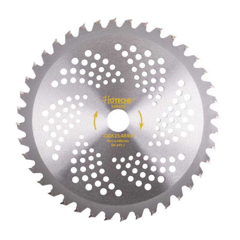 Kotúč žací pre krovinorez 255 mm / 40T HOTECHE HT580406 Kotúč žací pre krovinorez 255 mm / 40T HOTECHE HT580406