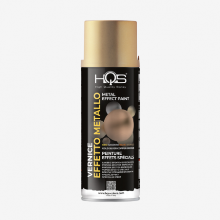 Farba v spreji s metalickým efektom HQS bronz 400ml