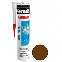 Silikón sanitárny Ceresit CS 25 chocolate 280 ml