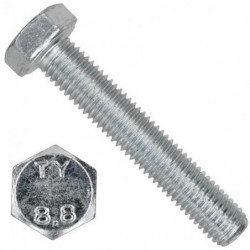 Skrutka metrická 6HRH M4x50 Zn 8.8 DIN 933