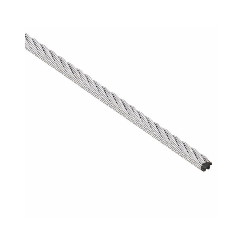 Lanko oceľové 4,0 mm (6x7 drôtové) Zn (1bal. / 200 m) Lanko oceľové 4,0 mm (6x7 drôtové) Zn (1bal. / 200 m)