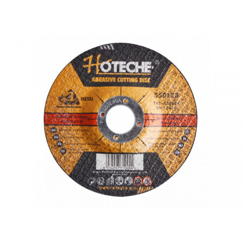Kotúč brúsny na kov / oceľ 230x6x22,23 mm HOTECHE HT550155 Kotúč brúsny na kov / oceľ 230x6x22,23 mm HOTECHE HT550155