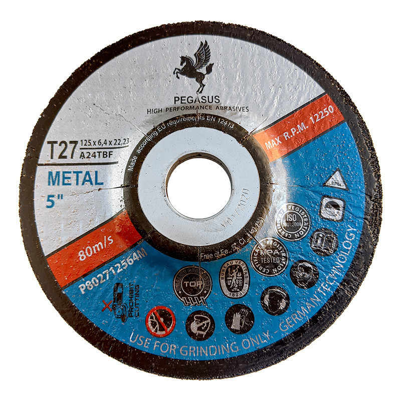 Kotúč brúsny na kov PEGASUS METAL 125 x 6,4 mm Kotúč brúsny na kov PEGASUS METAL 125 x 6,4 mm