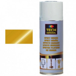 Farba v spreji s chrómovým efektom TECH pozlátená 400 ml