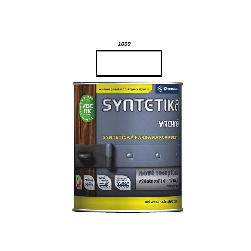 Farba syntetická univerzálna vrchná 0,6 L /1000 Farba syntetická univerzálna vrchná 0,6 L /1000