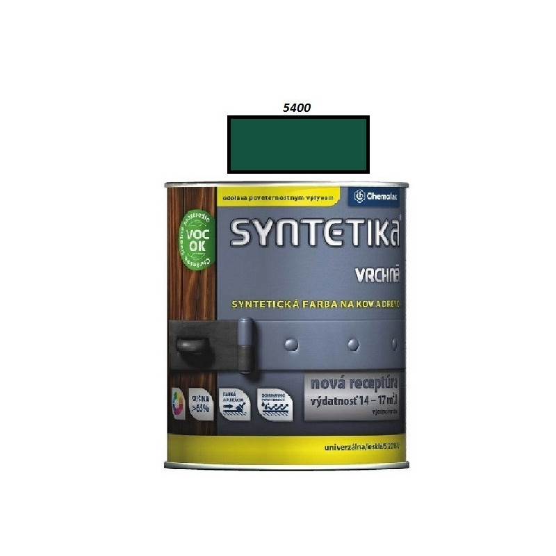 Farba syntetická univerzálna vrchná 0,6 L /5400 Farba syntetická univerzálna vrchná 0,6 L /5400