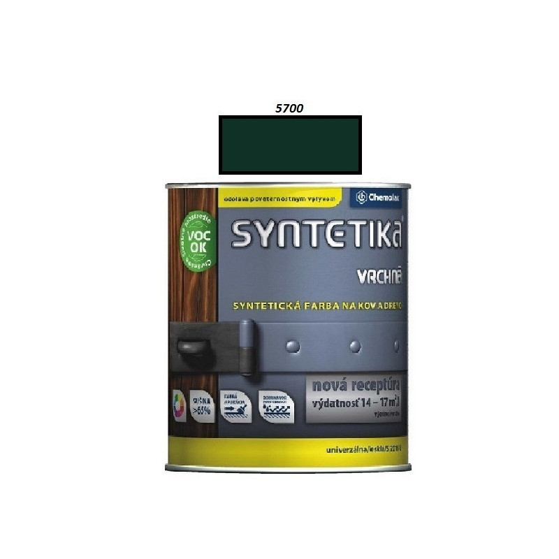 Farba syntetická univerzálna vrchná 0,6 L /5700 Farba syntetická univerzálna vrchná 0,6 L /5700