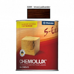 Lazúra na drevo Chemolux Extra 2,5 L /0289 (tmavý palisander)