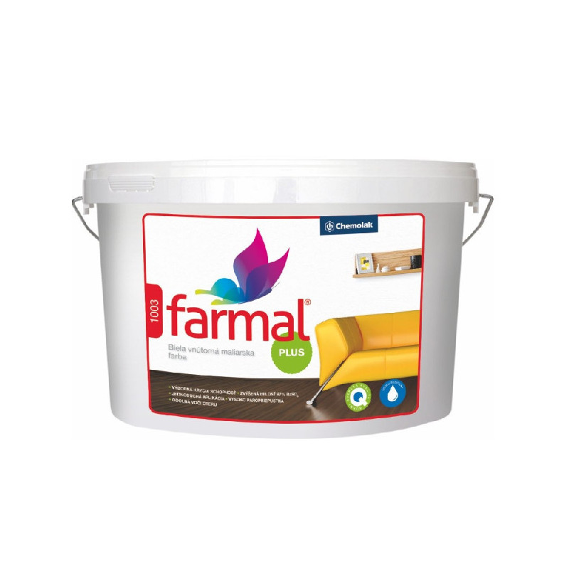 Farba Farmal plus V2073 15 kg /1003 (biela) Farba Farmal plus V2073 15 kg /1003 (biela)
