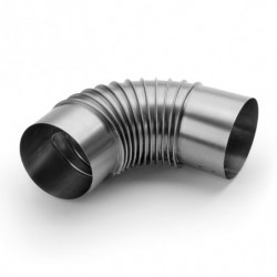 Koleno dymové 112 mm / 90° tenkostenné