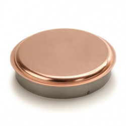 Viečko dymové medené 125 mm