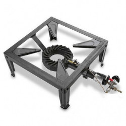 Varič liatinový na propán-butánové fľaše piezo 7,5 kW KEMPER (104986V)