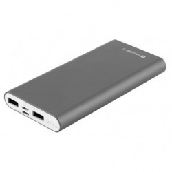 Powerbank GoGEN 10000 mAh, Lightning sivá (GOGPB100004GR)