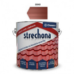 Farba na kov Strechona 2v1 0840 (červenohnedá) 2 l
