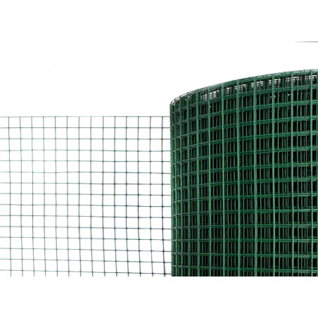 Pletivo chovateľské zvárané Zn+PVC 1mm oko 13x13mm 1x25m