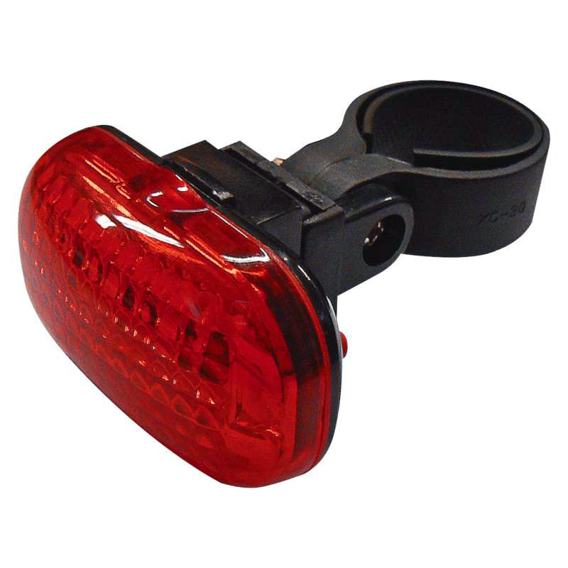 Svietidlo na bicykel zadné LED P3910 na 2× AAA, 2 lm (P3910)