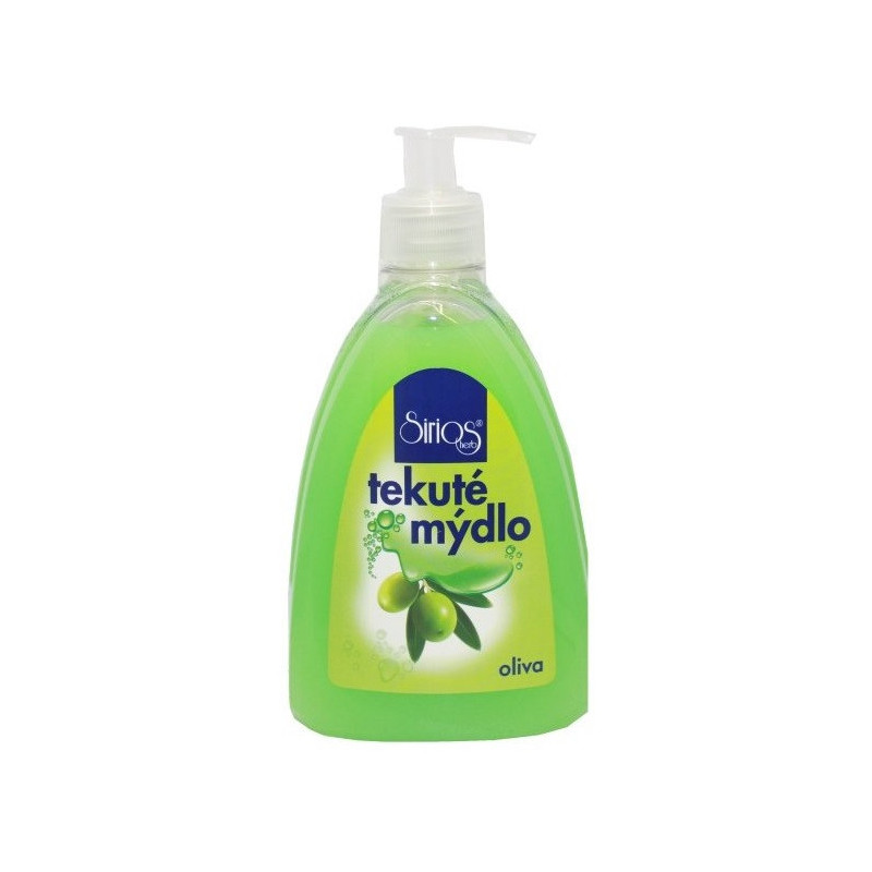 Mydlo tekuté OLIVA 500 ml s dávkovačom Sirios herb Mydlo tekuté OLIVA 500 ml s dávkovačom Sirios herb