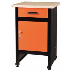 Stôl pracovný s uzamykateľnou skrinkou 570x600x870 mm TACTIX (326120)