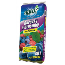 Substrát na čučoriedky a brusnice Agro 40 l + 5 l zdarma