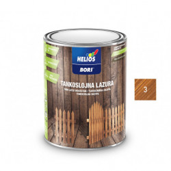 Lazúra tenkovrstvá BORI teak 2,5 l